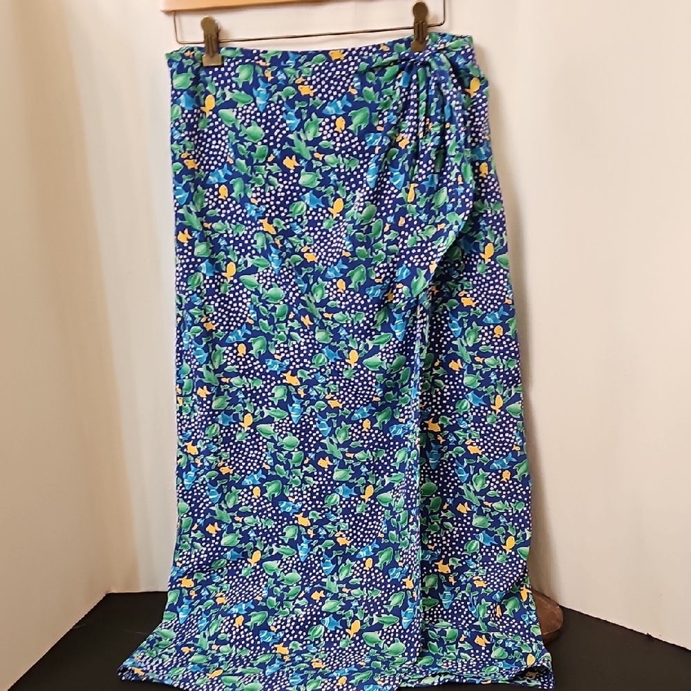 Joan Leslie Wrap Around Fish Maxi